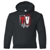18500B Youth Heavy Blend Hooded Sweatshirt Thumbnail